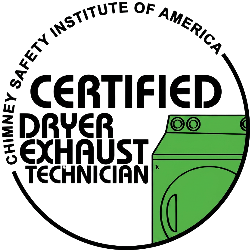 Chimney Safety Institute of America Certified Dryer Exhaust Technician badge